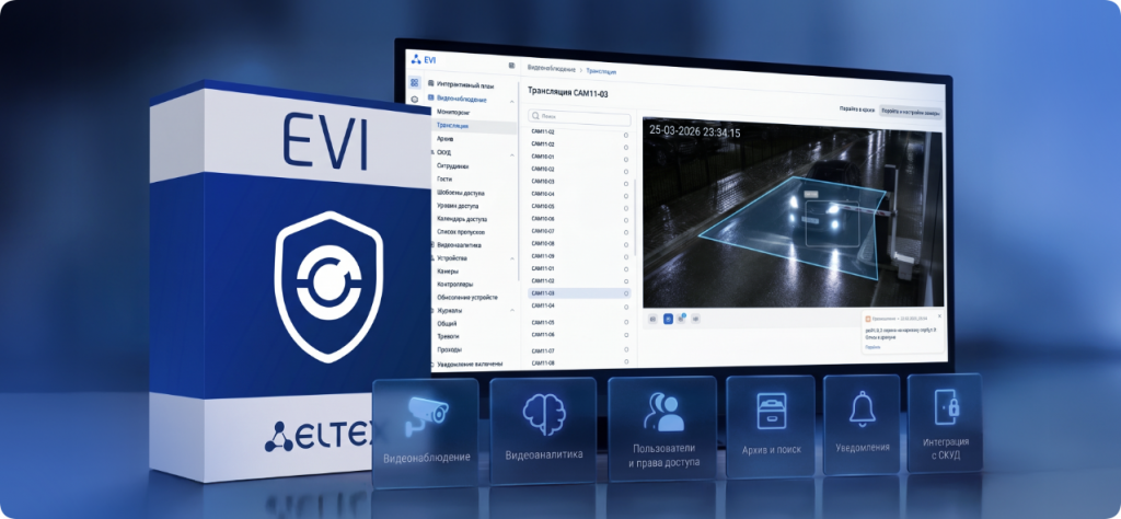 VMS-платформа для интеллектуальной видеоаналитики